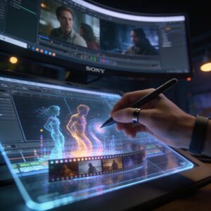 seedream 4.5 a hyper realistic low angle cinematic photograph taken in a modern professional 1